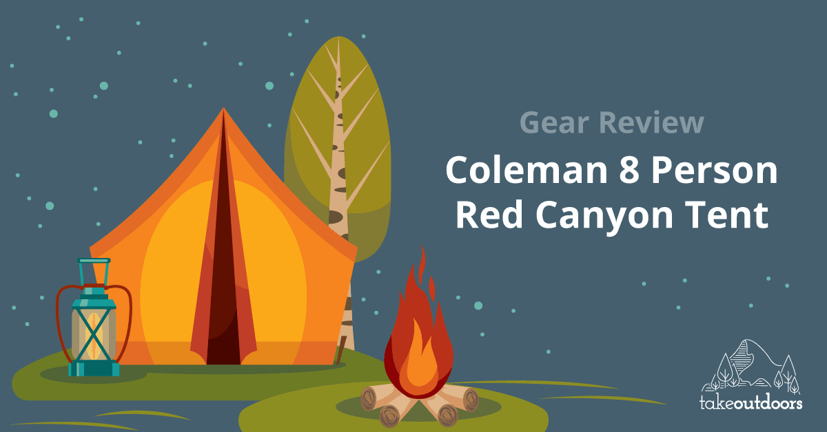 Featured Image of Coleman 8 Person Red Canyon Tent