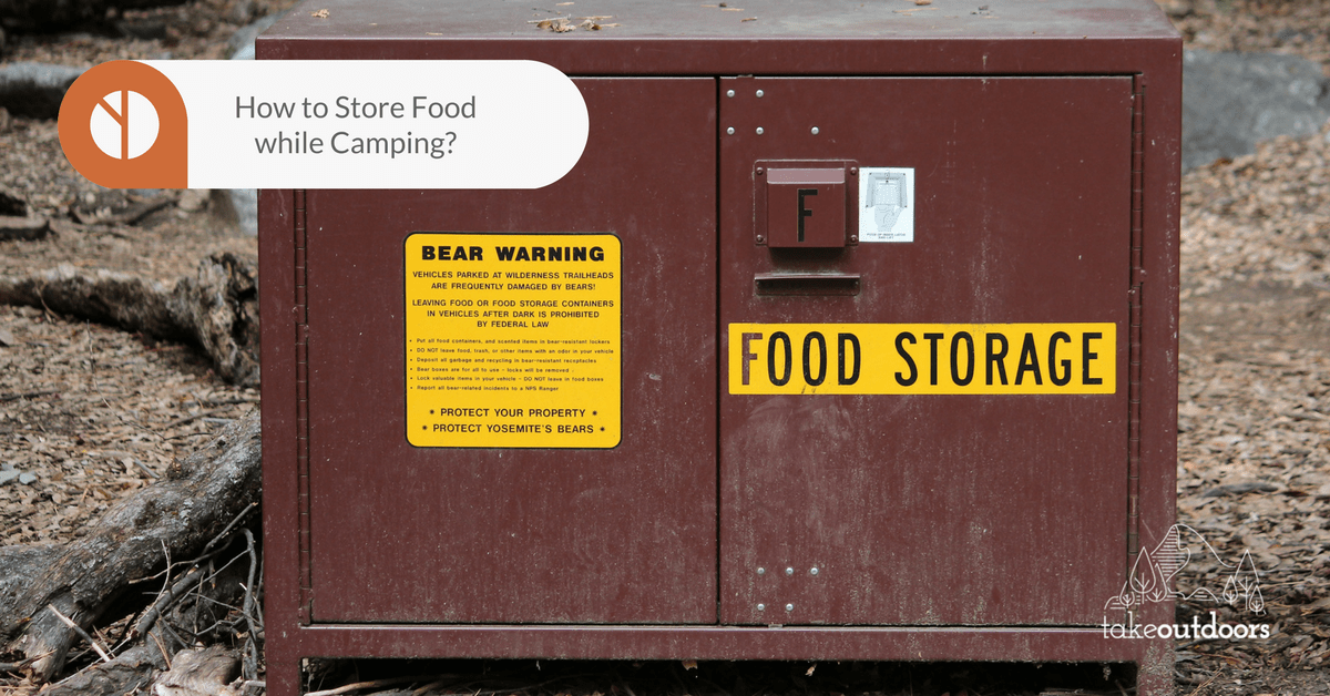 Featured Image of How to Store Food while camping